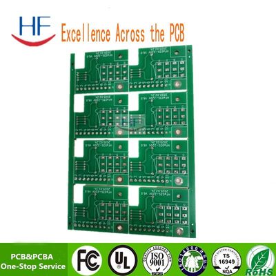หน้ากากผสมสีเขียว FR4 PCB Board Control PCB ความหนา 1.6MM สําหรับการ์ด WiFi