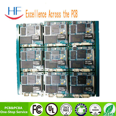สีเขียว สีฟ้า BGA PCB การประกอบงาน PCBA Oem Board 2oz 2 ชั้น