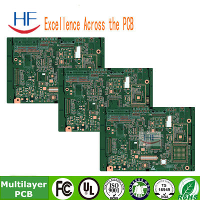 4 layer FR4 Multilayer PCB Assembly พิมพ์แผ่นวงจรแบบต้นแบบ 1.2 มม